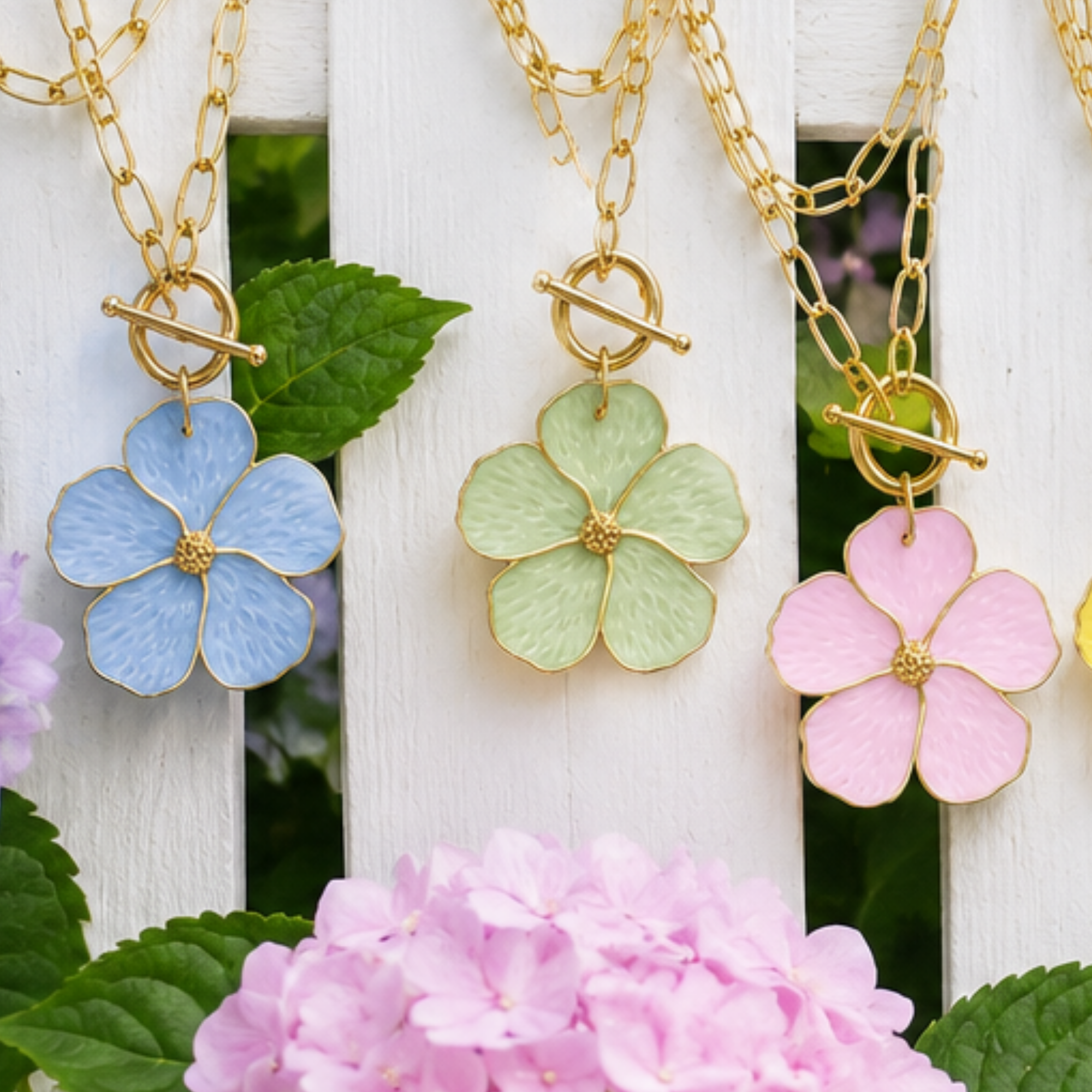 Coastal Bloom Charms