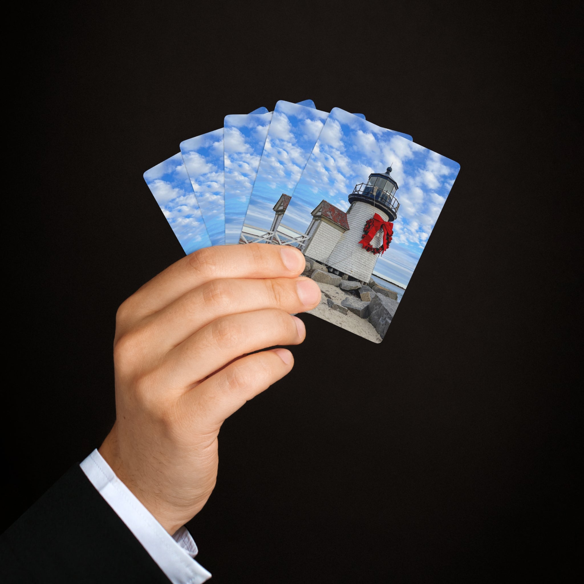Nantucket Stroll Playing Cards