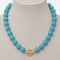 Coastal Strand Necklace | Single - Marina Blue