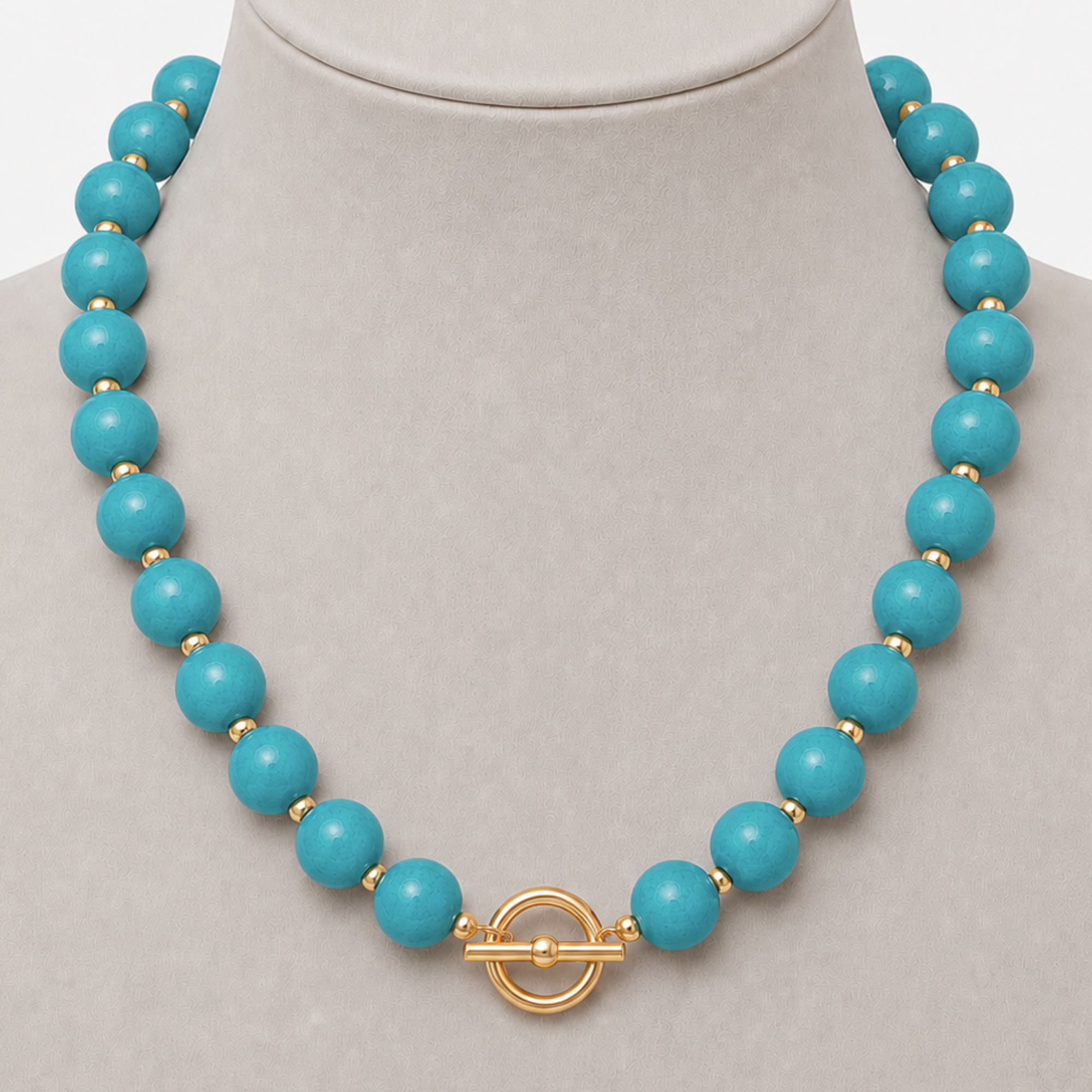 Coastal Strand Necklace | Single - Marina Blue