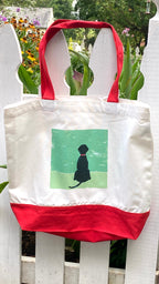 Lemondaisy Red Tote Bag