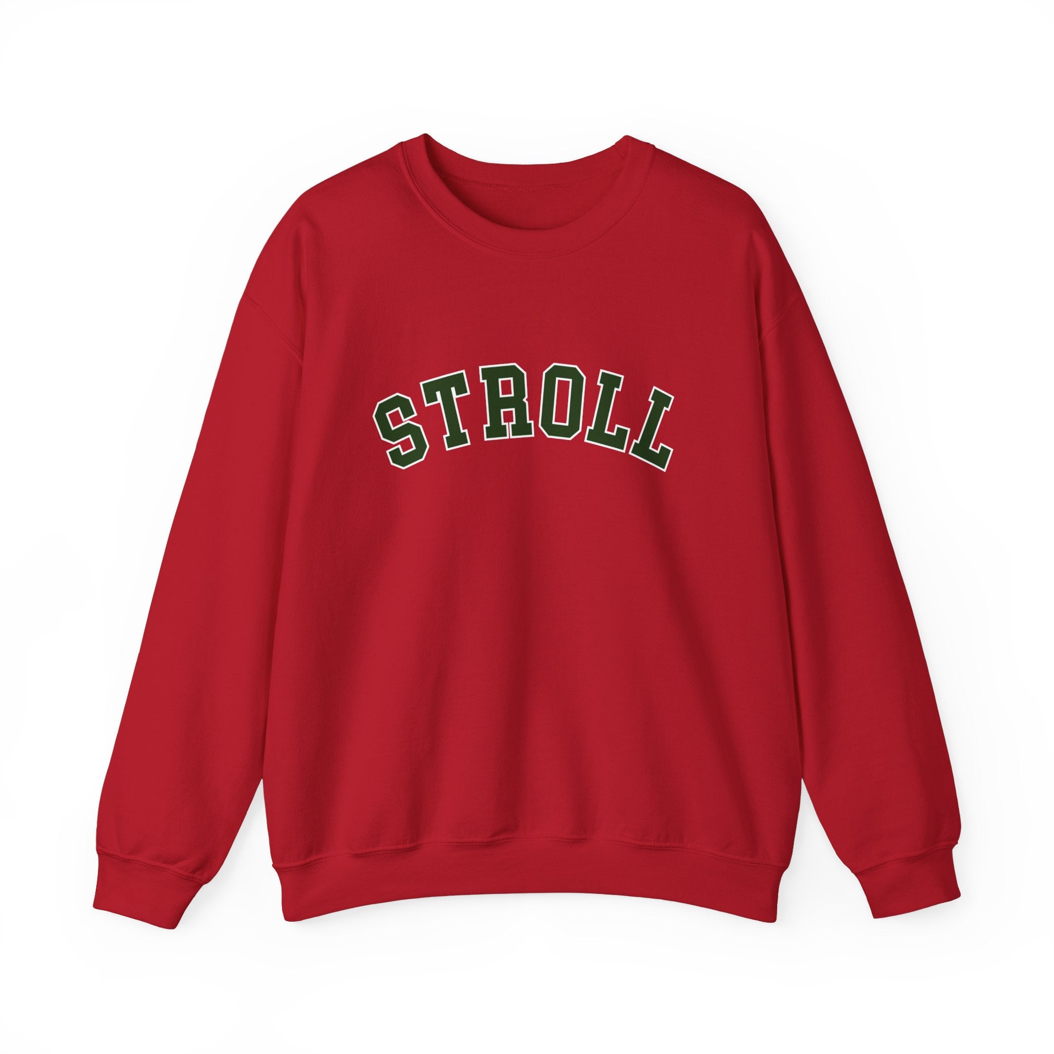 Nantucket Stroll Crewneck Sweatshirt – Radiant Red