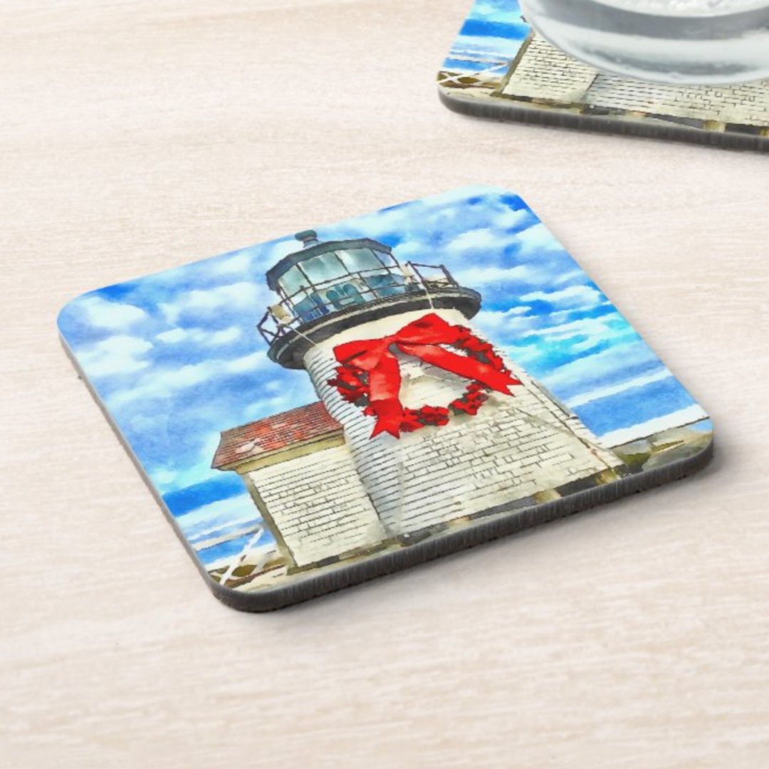 Nantucket Stroll Coaster Set