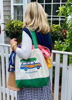 Lemondaisy Green Tote Bag