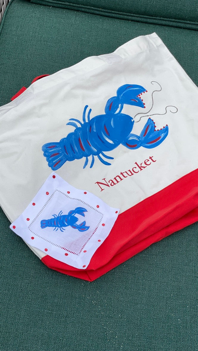 Lemondaisy Red Tote Bag
