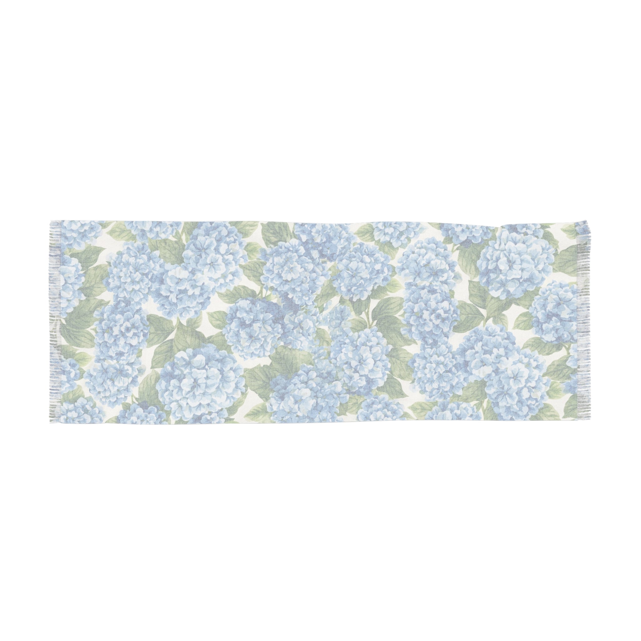 Hydrangea Blue Light Scarf/Wrap