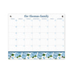 Personalized Acrylic Wall Calendar | Hydrangea