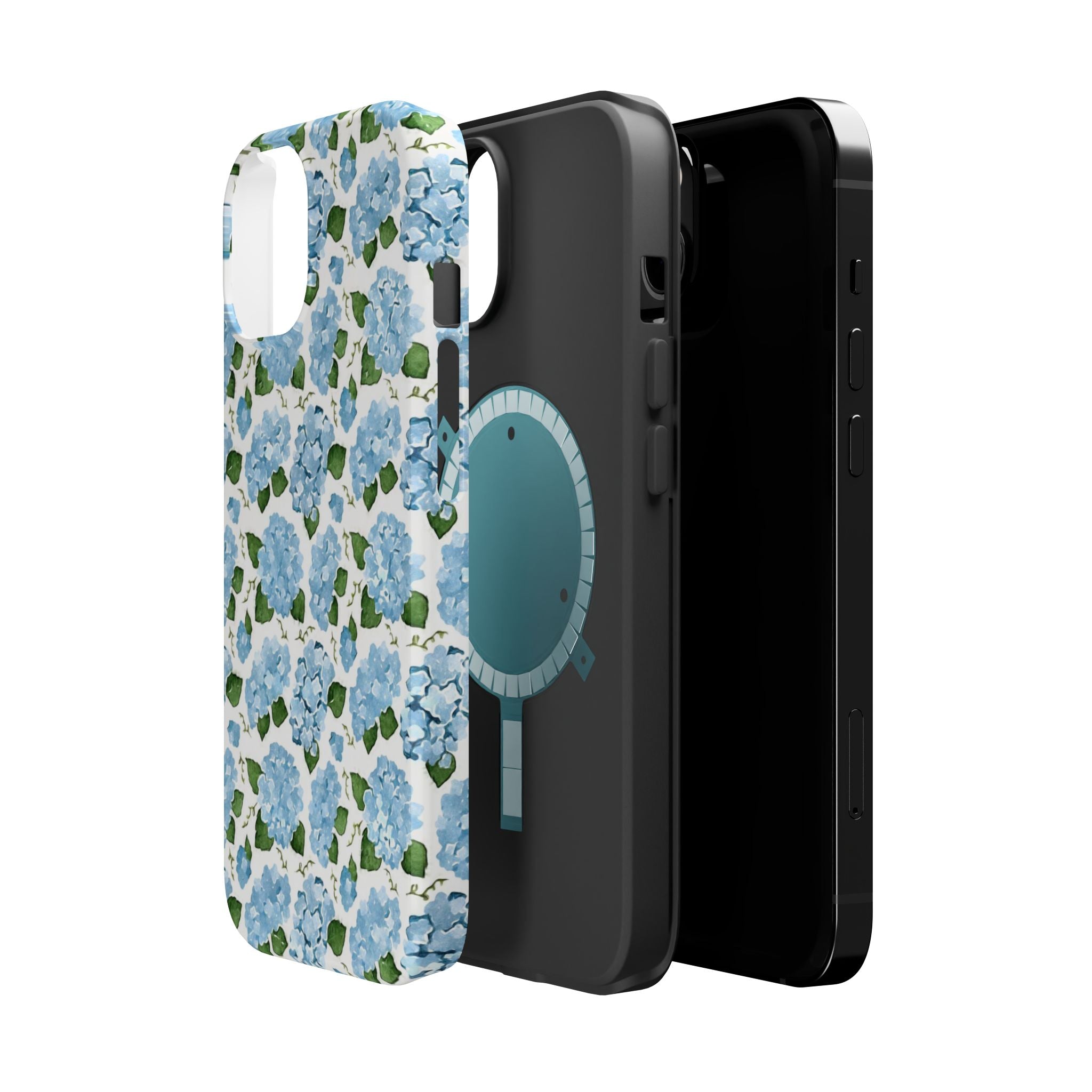 Hydrangea Pattern Phone Cover