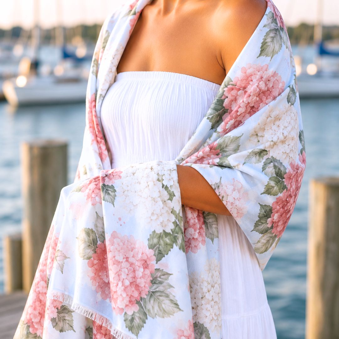 Saltaire Wrap - Nantucket Red
