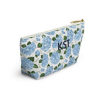 Hydrangea Floral Travel Accessory Pouch