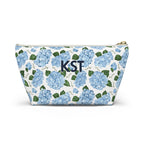 Hydrangea Floral Travel Accessory Pouch