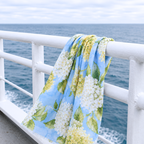 Saltaire Wrap - Hydrangea Green