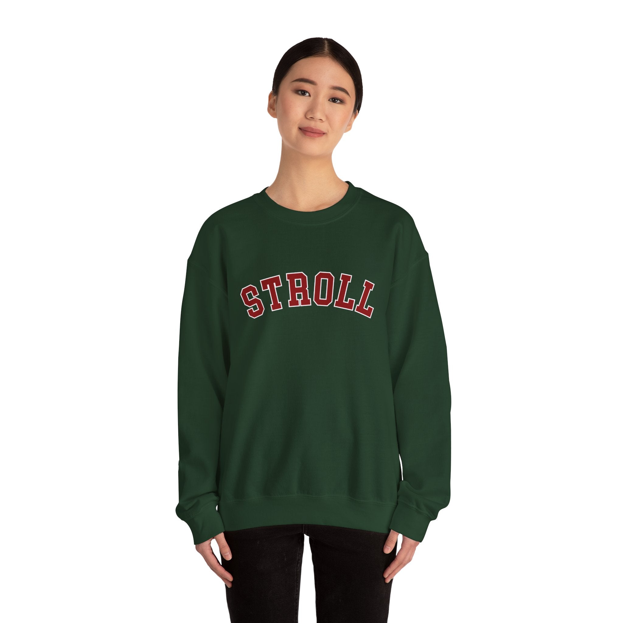 Nantucket Stroll Crewneck Sweatshirt – Christmas Green