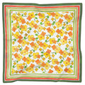 Nantucket Daffy Bloom Silk Chiffon Scarf