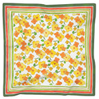 Nantucket Daffy Bloom Silk Chiffon Scarf