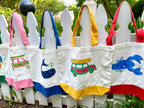 Lemondaisy Green Tote Bag