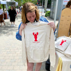 Adult Sweatshirt - Simply Chickie - Lobster Local Catch