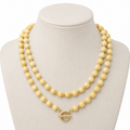 Coastal Strand Necklace | Double - Daffodil