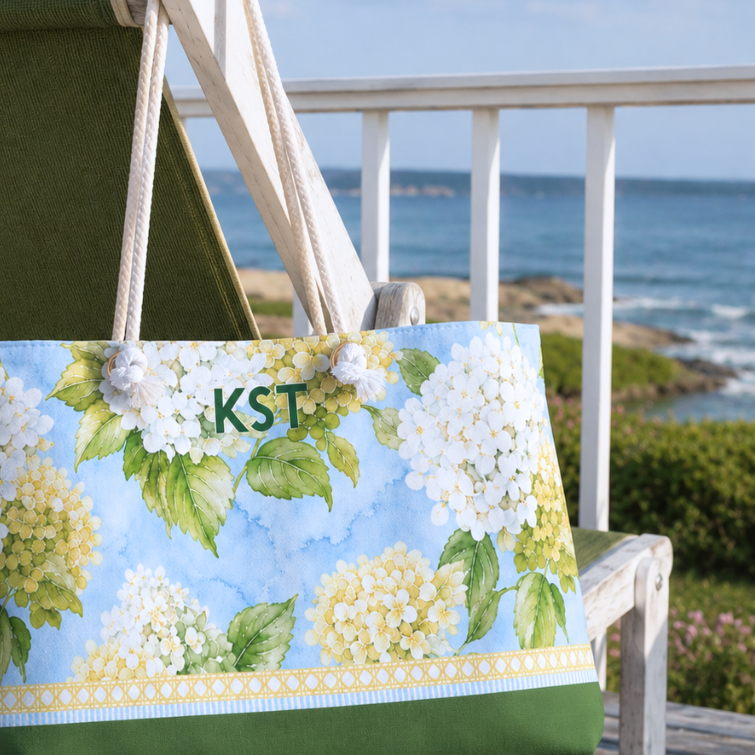 Getaway Tote - Watch Hill Green