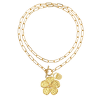 Signature Coastal Bloom Necklace - Gold