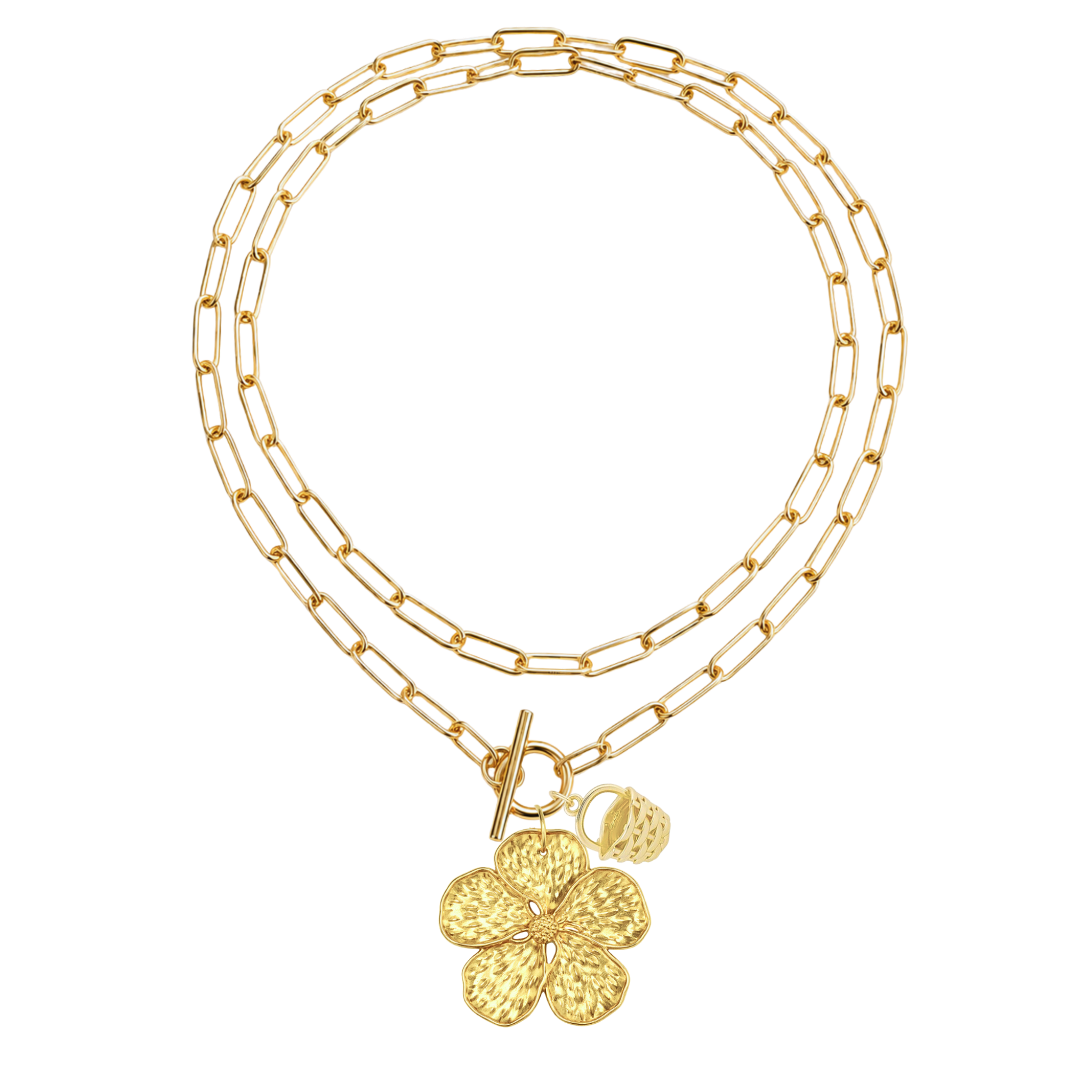 Signature Coastal Bloom Necklace - Gold
