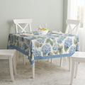 Hydrangea Blue Tablecloth