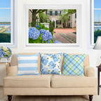 Edgartown Hydrangea Collection Prints - Summer Street Blues