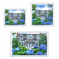 Edgartown Hydrangea Watercolor Lucite Tray