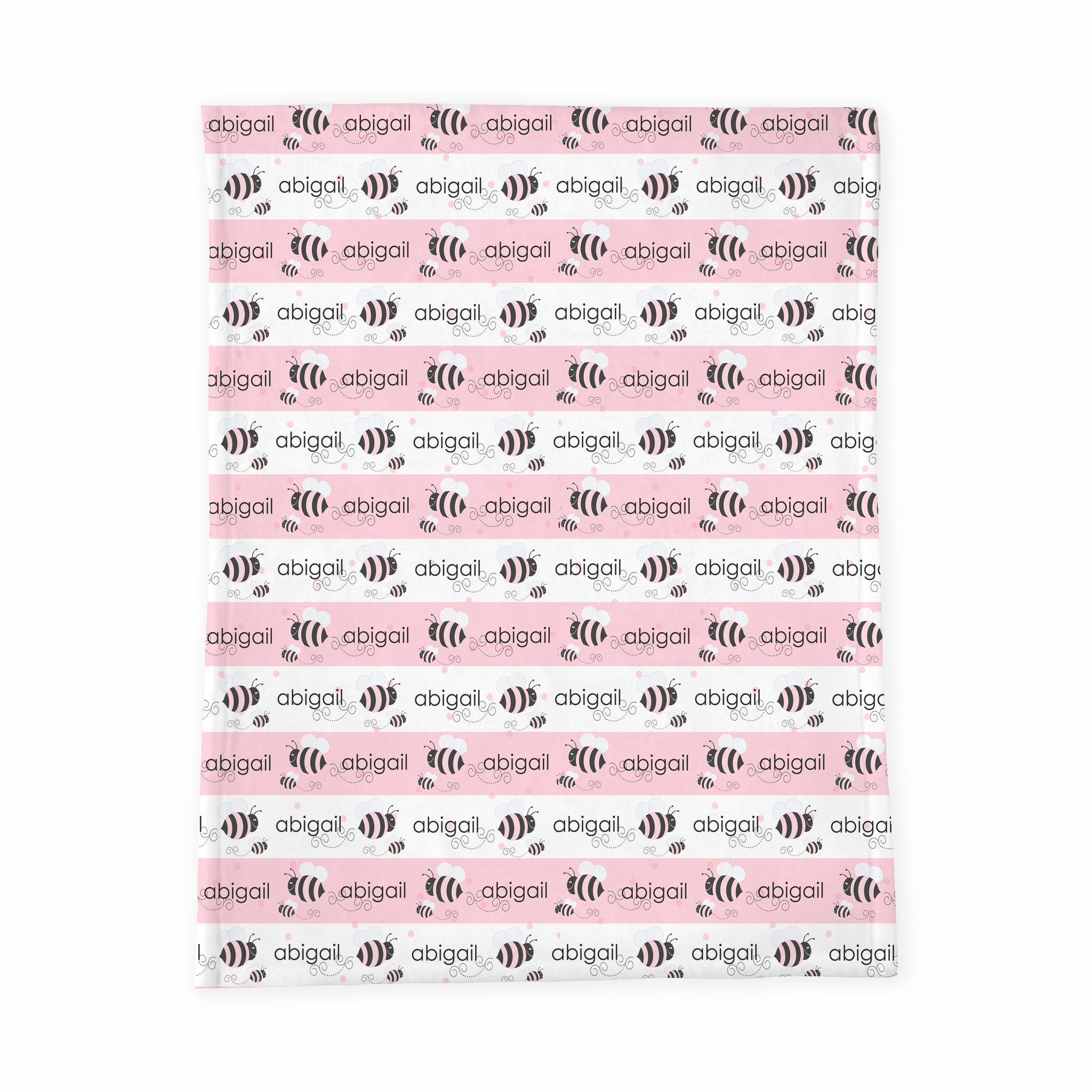 Personalized Baby Blanket | Cute as Can Bee