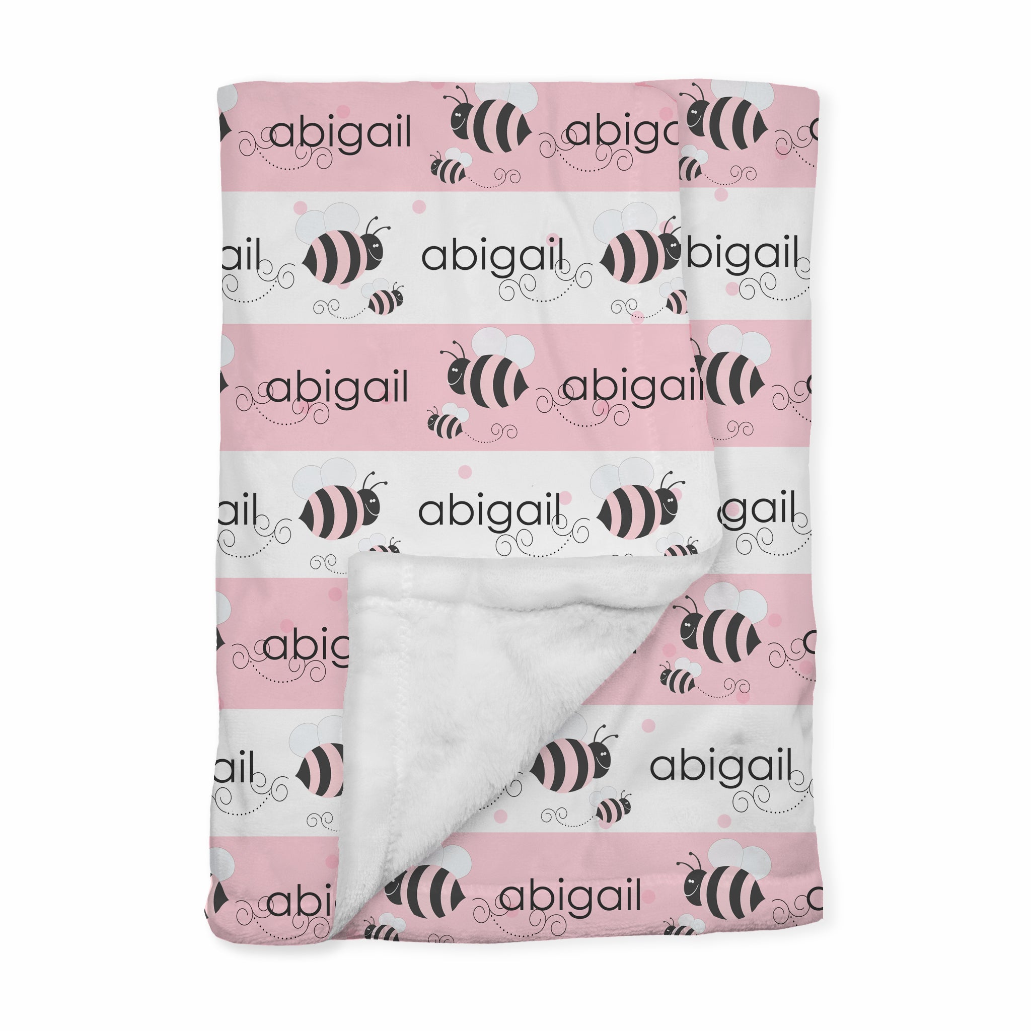 Personalized Baby Blanket | Cute as Can Bee