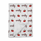 Personalized Baby Blanket | Cherries Jubilee