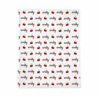Personalized Baby Blanket | Cherries Jubilee