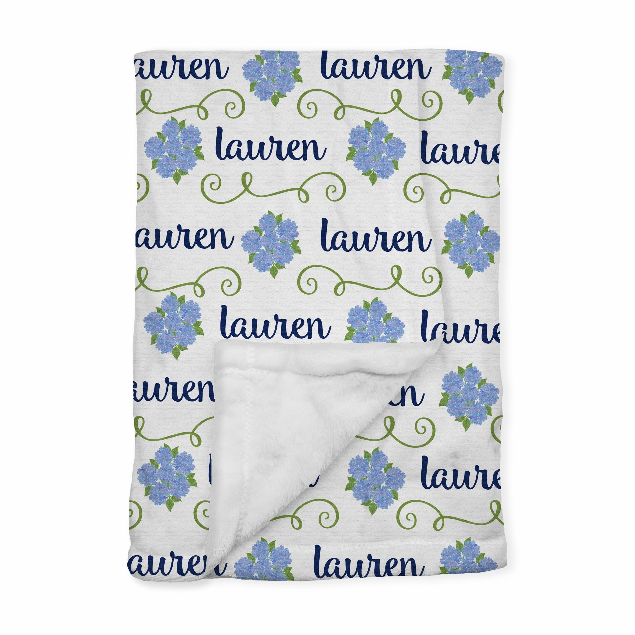 Personalized Baby Blanket | Sconset Blue