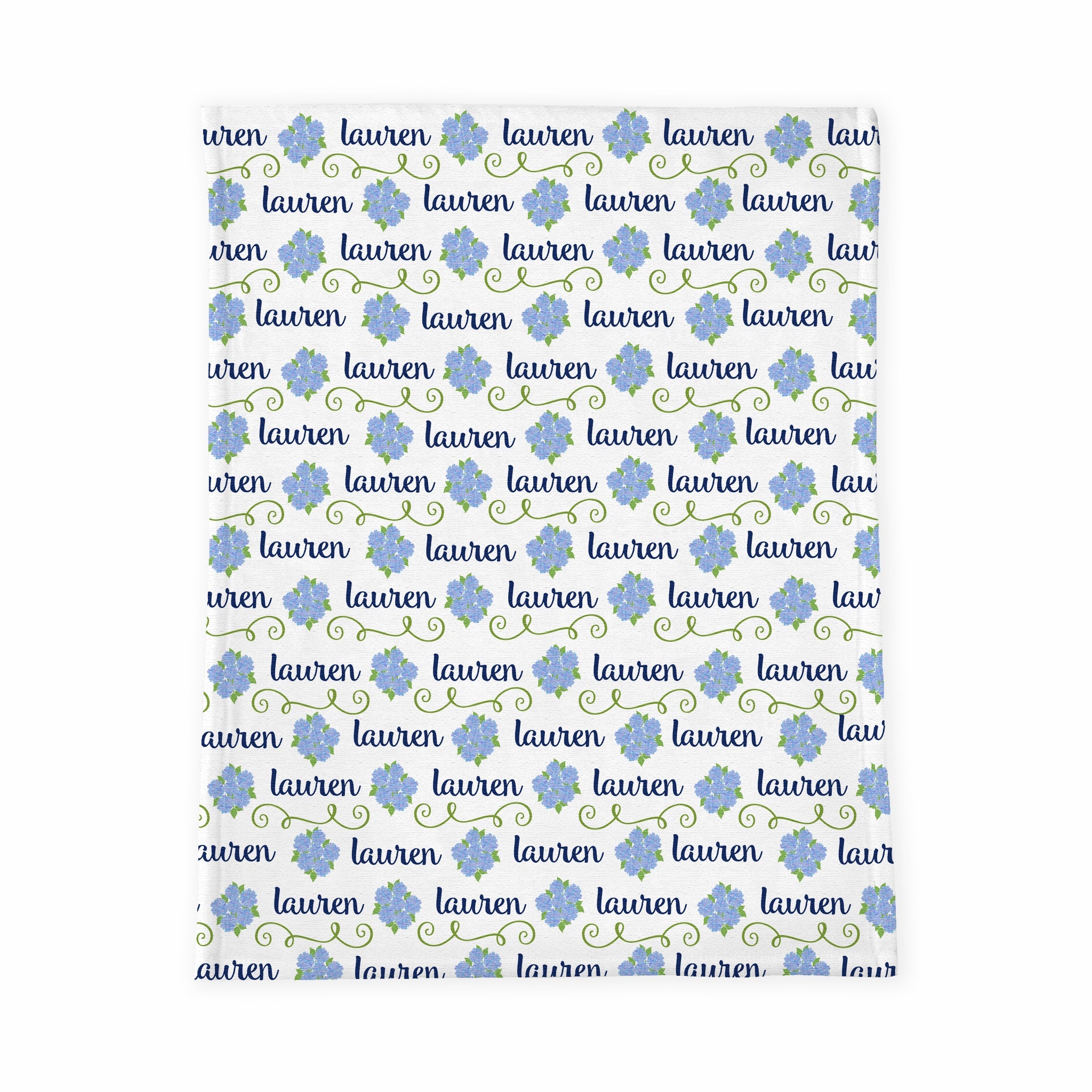 Personalized Baby Blanket | Sconset Blue