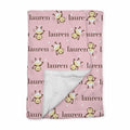 Personalized Baby Blanket | Monkey Moo Sue