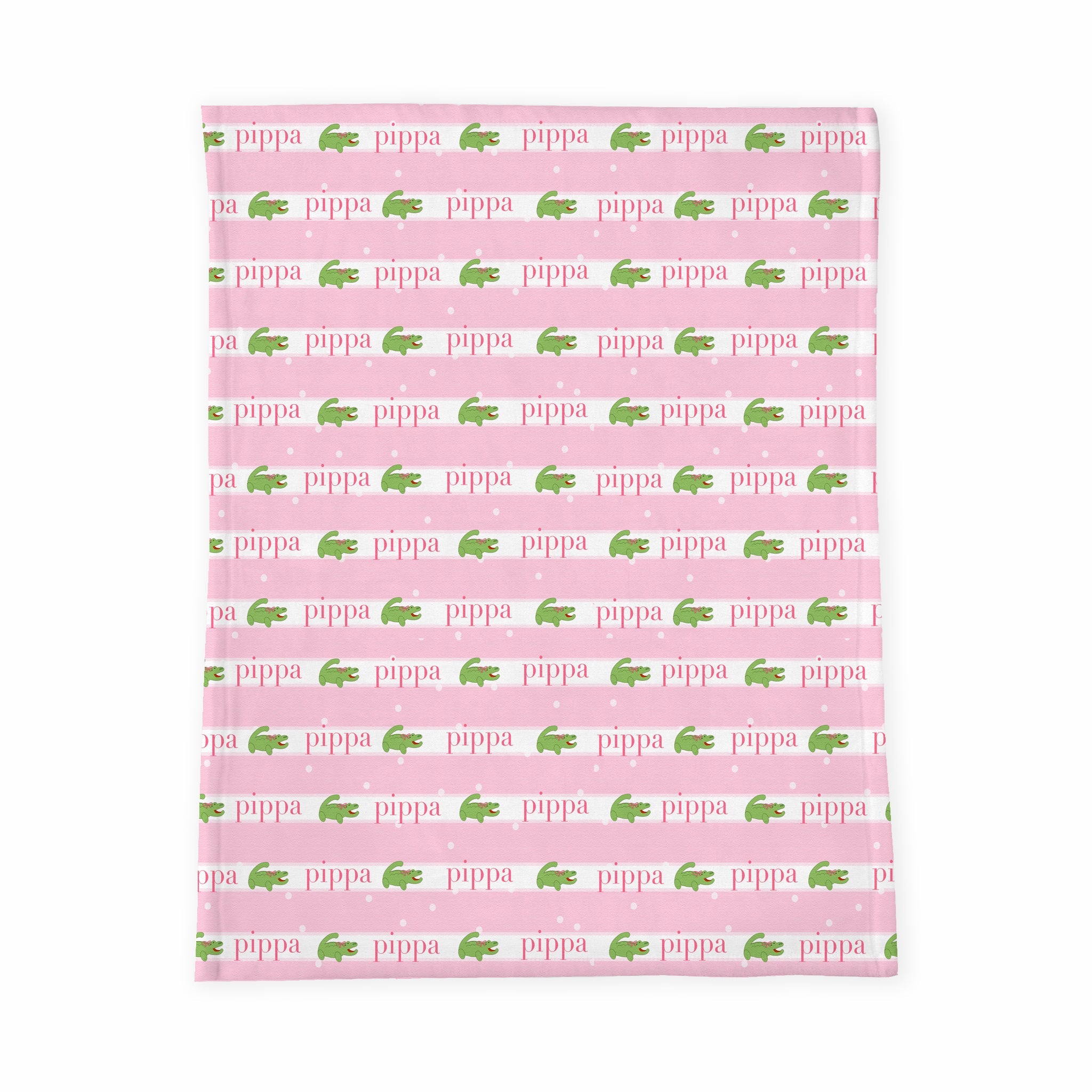 Personalized Baby Blanket | Preppermint Patty