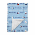 Personalized Baby Blanket | Regatta Blue