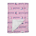 Personalized Baby Blanket | Regatta Pink