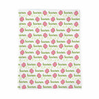 Personalized Baby Blanket | Sconset Pink