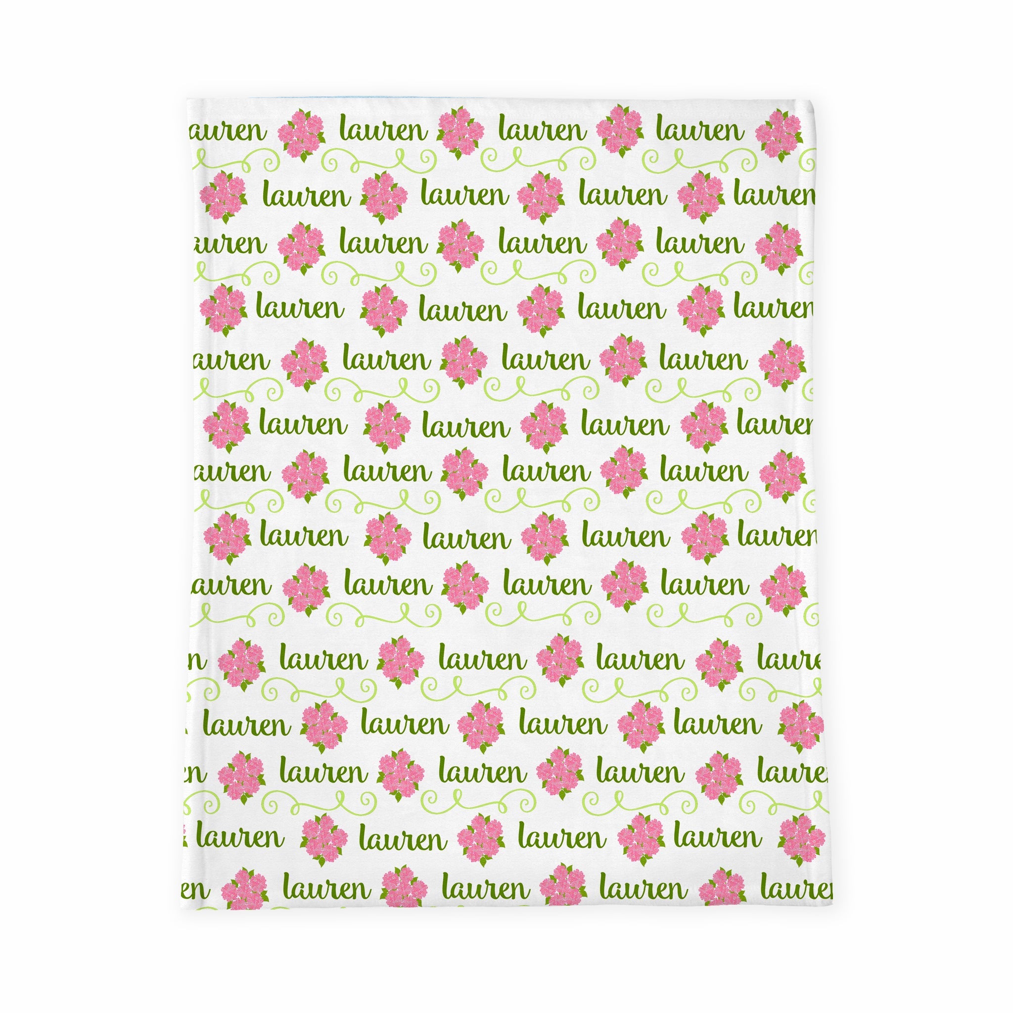 Personalized Baby Blanket | Sconset Pink
